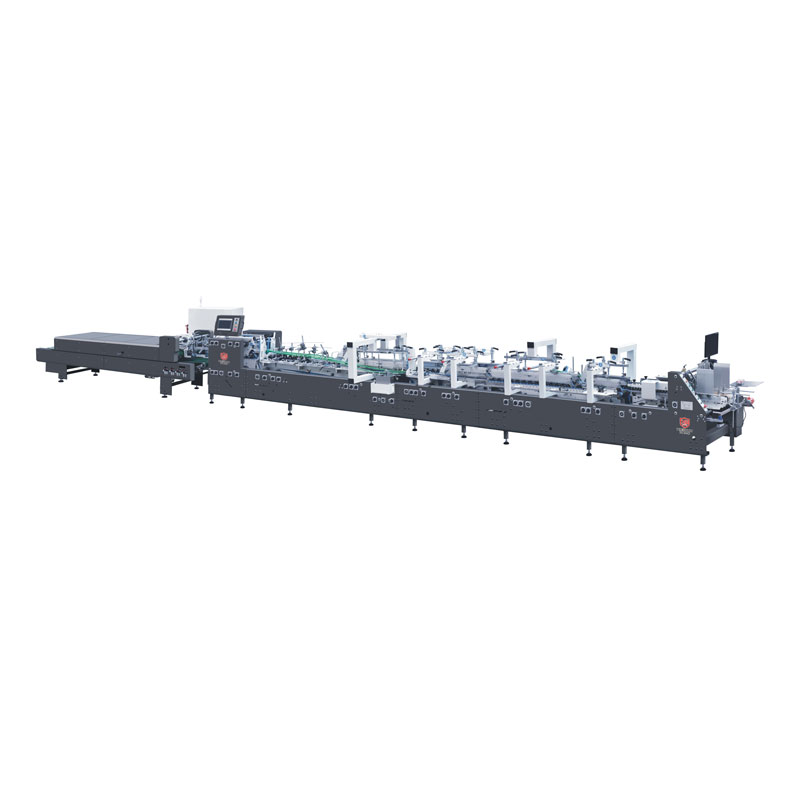 Automatisk höghastighetsmapp Gluer Machine